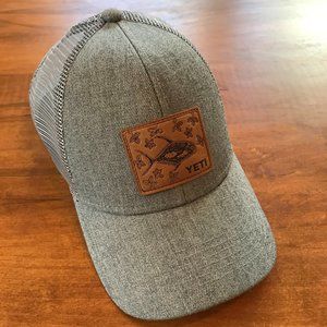 YETI Permit in the Mangroves Leather Patch Hat